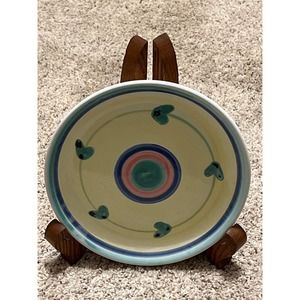 Vintage Carousel Salad Plate by Caleca Replacement Italy Hand Painted